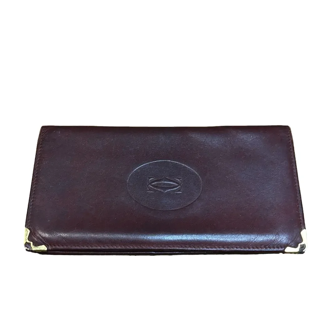 Cartier Bordeaux Long Wallet